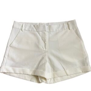 Ovi Cream Lightweight Business casual dress shorts size M mid Rise